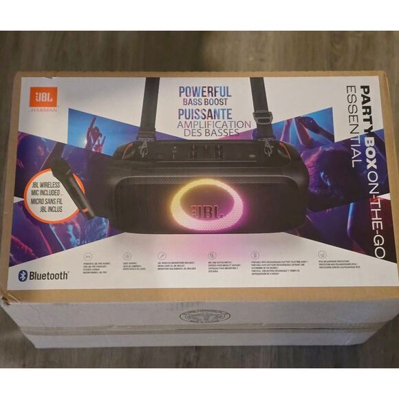 JBL Party Box On-The-Go Essentials Bluetooth Speaker - Picture 10 of 16